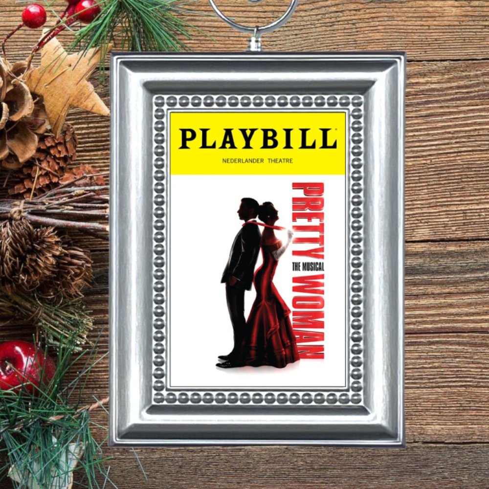 Pretty Woman Broadway Musical‎ Playbill Christmas Tree Ornament